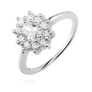 Inel argint cu piatra DiAmanti Z1099A_W-DIA (Argint 925‰ 2,9 g.)